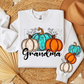 Custom personalized fall pumpkin with or without sleeves - DTF transfer