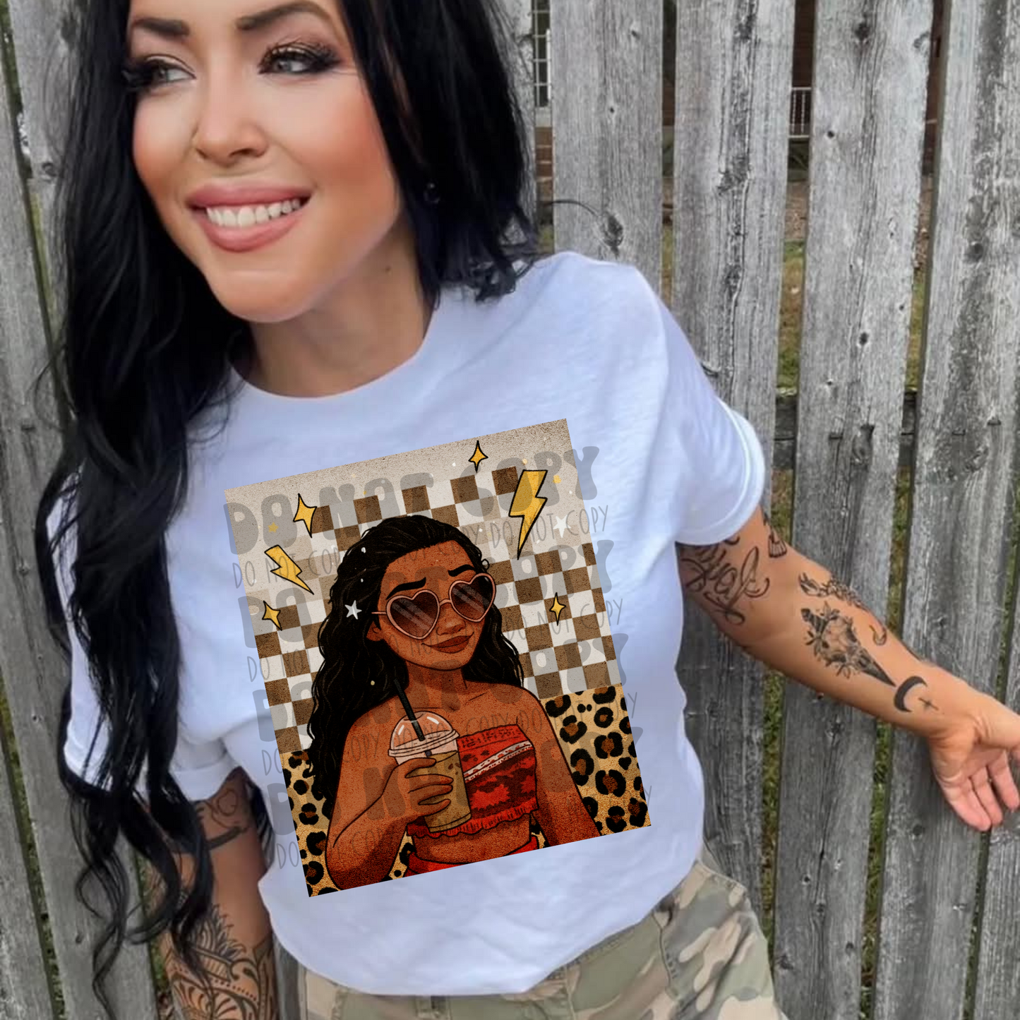 Ocean Princess - DTF TRANSFER (Coffee princess bundle SAVED)