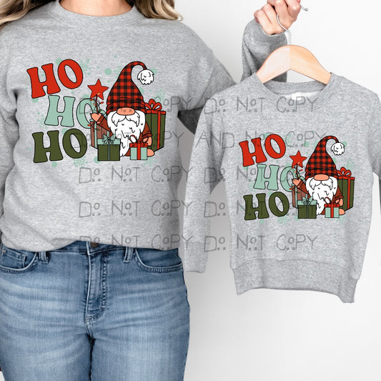 Ho ho ho Gnome - DTF TRANSFER ONLY