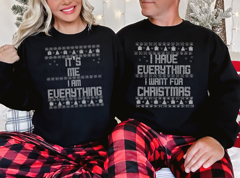 Matching Ugly Christmas Sweaters VALUE BUNDLE - DTF TRANSFER ONLY