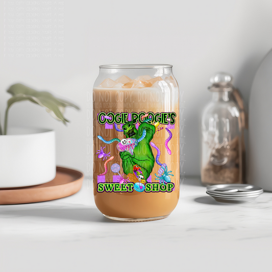 Oogie sweet shop - UV dtf decal (m4mc)