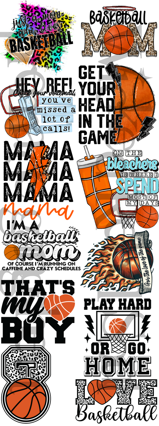 Basketball 🏀 ; premade gang sheet