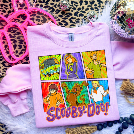 Ruhroh collage - DTF TRANSFER