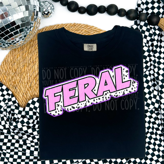 Feral dalmatian dots - DTF TRANSFER