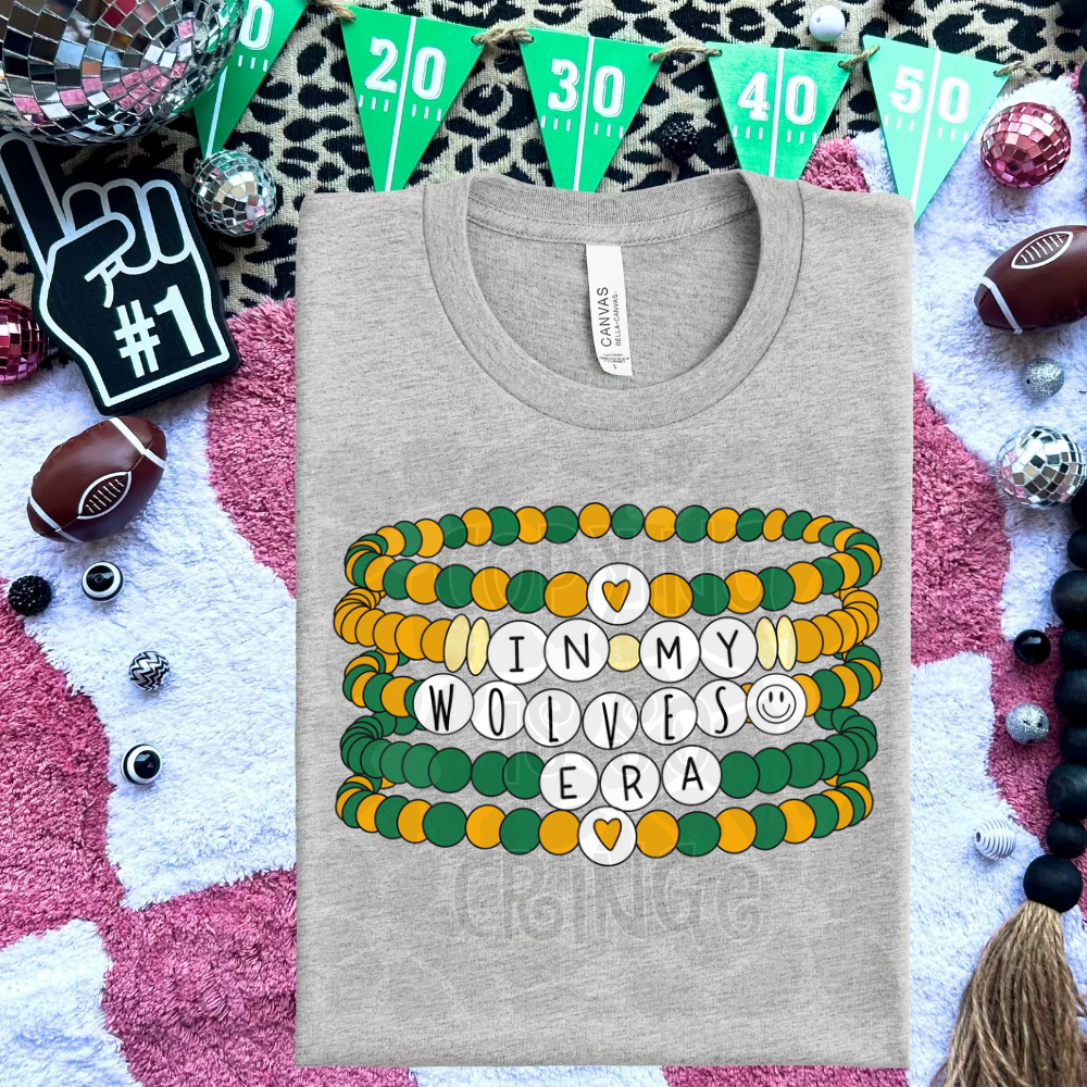 In my wolves era bracelet - DTF TRANSFER ONLY (WRS)