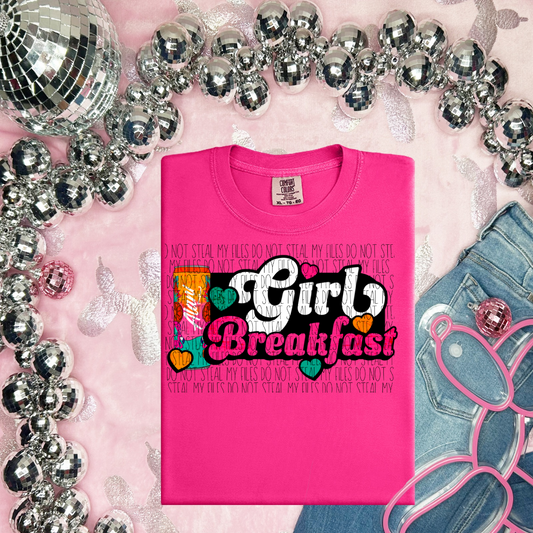 A energy Girl Breakfast-DTF TRANSFER (RAD)