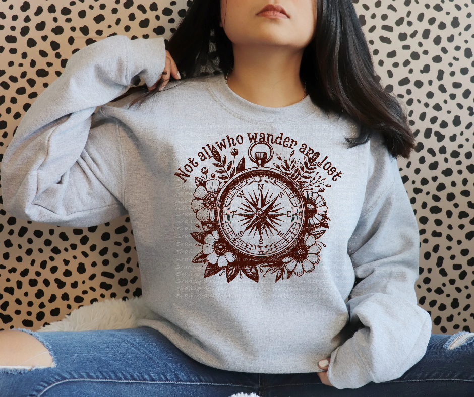 Not all who wander-DTF TRANSFER (SFD)