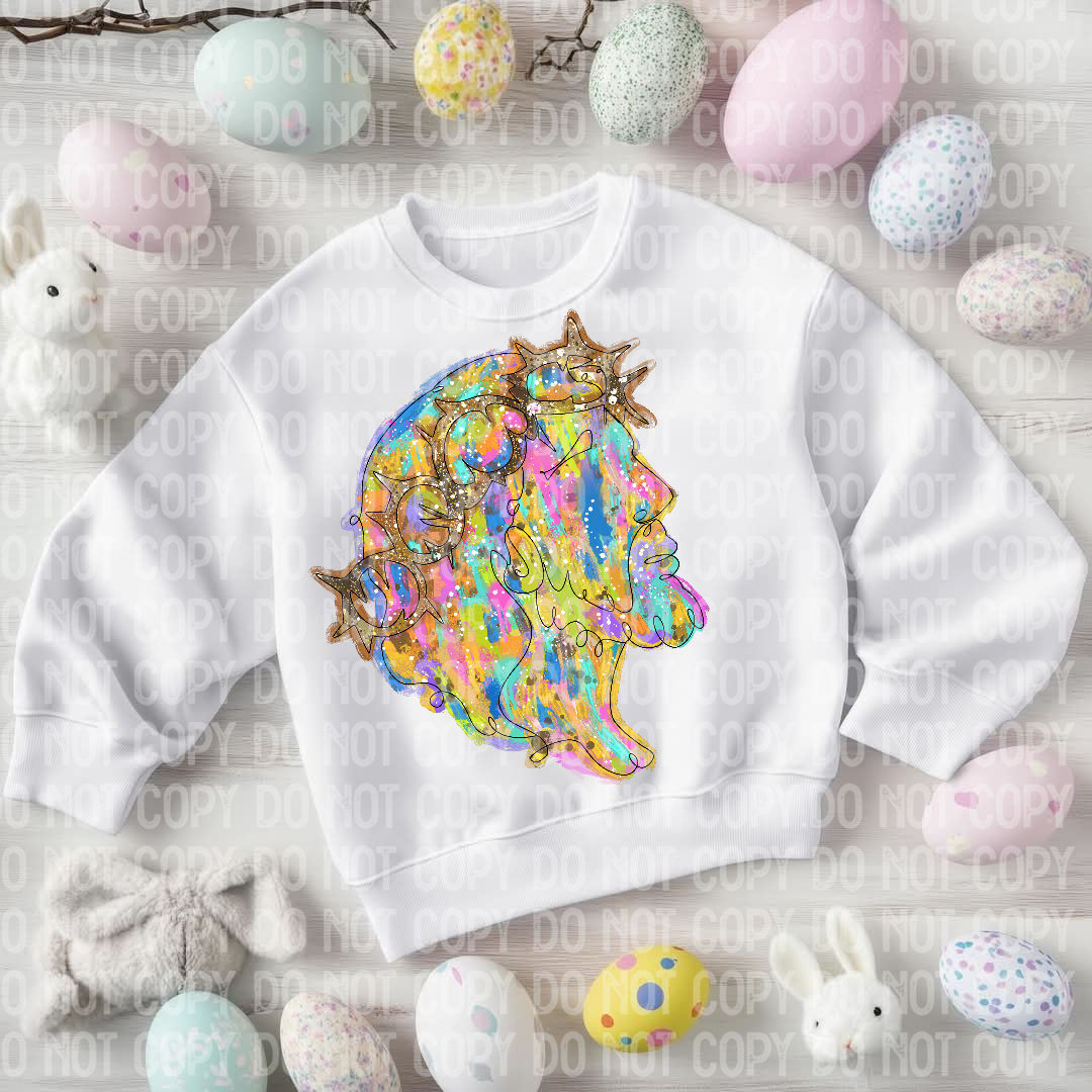 Jesus Silhouette-DTF TRANSFER (PP)