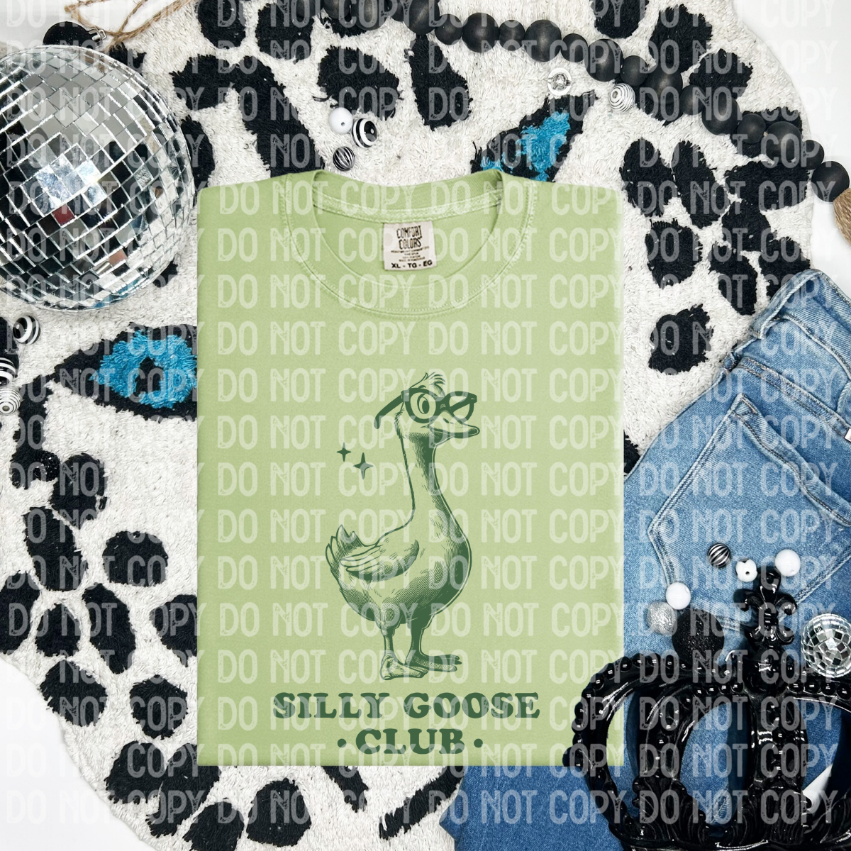 Silly goose club (CHOOSE YOUR COLOR)-DTF TRANSFER (CFD)