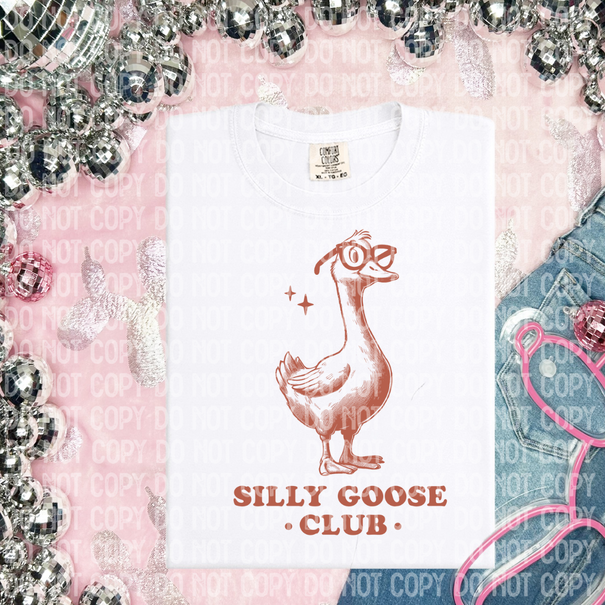 Silly goose club (CHOOSE YOUR COLOR)-DTF TRANSFER (CFD)
