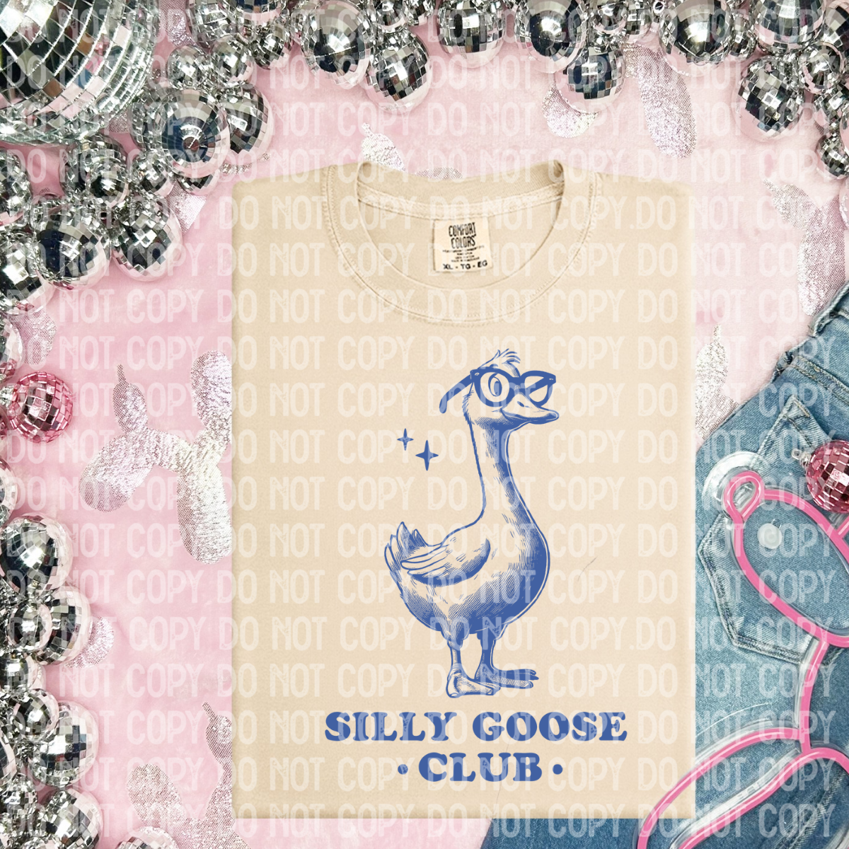 Silly goose club (CHOOSE YOUR COLOR)-DTF TRANSFER (CFD)