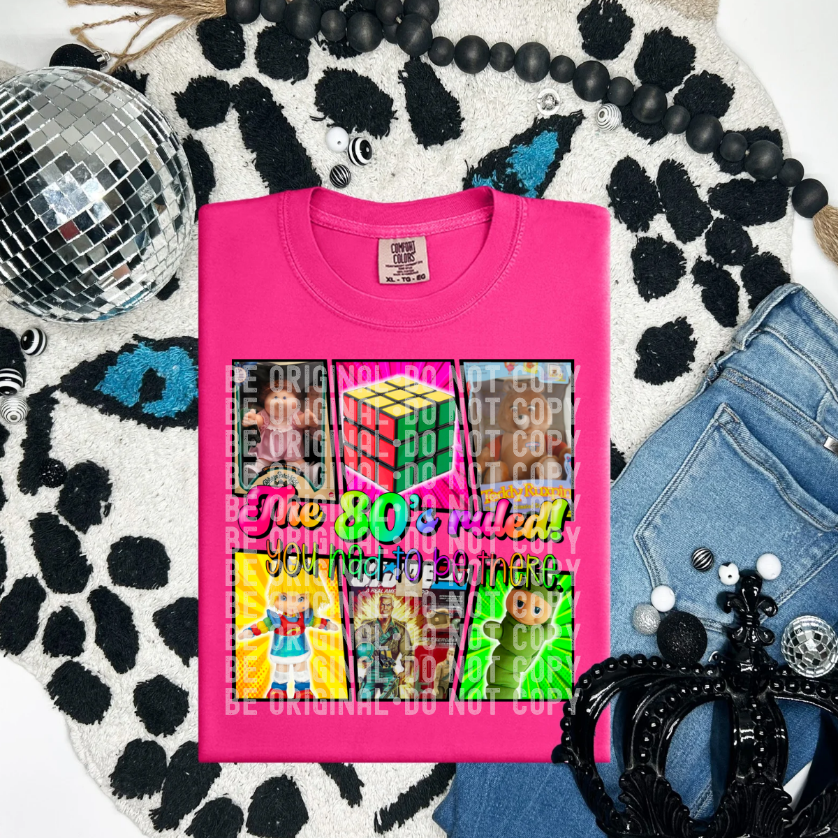 80s Ruled- DTF TRANSFER (WCD)