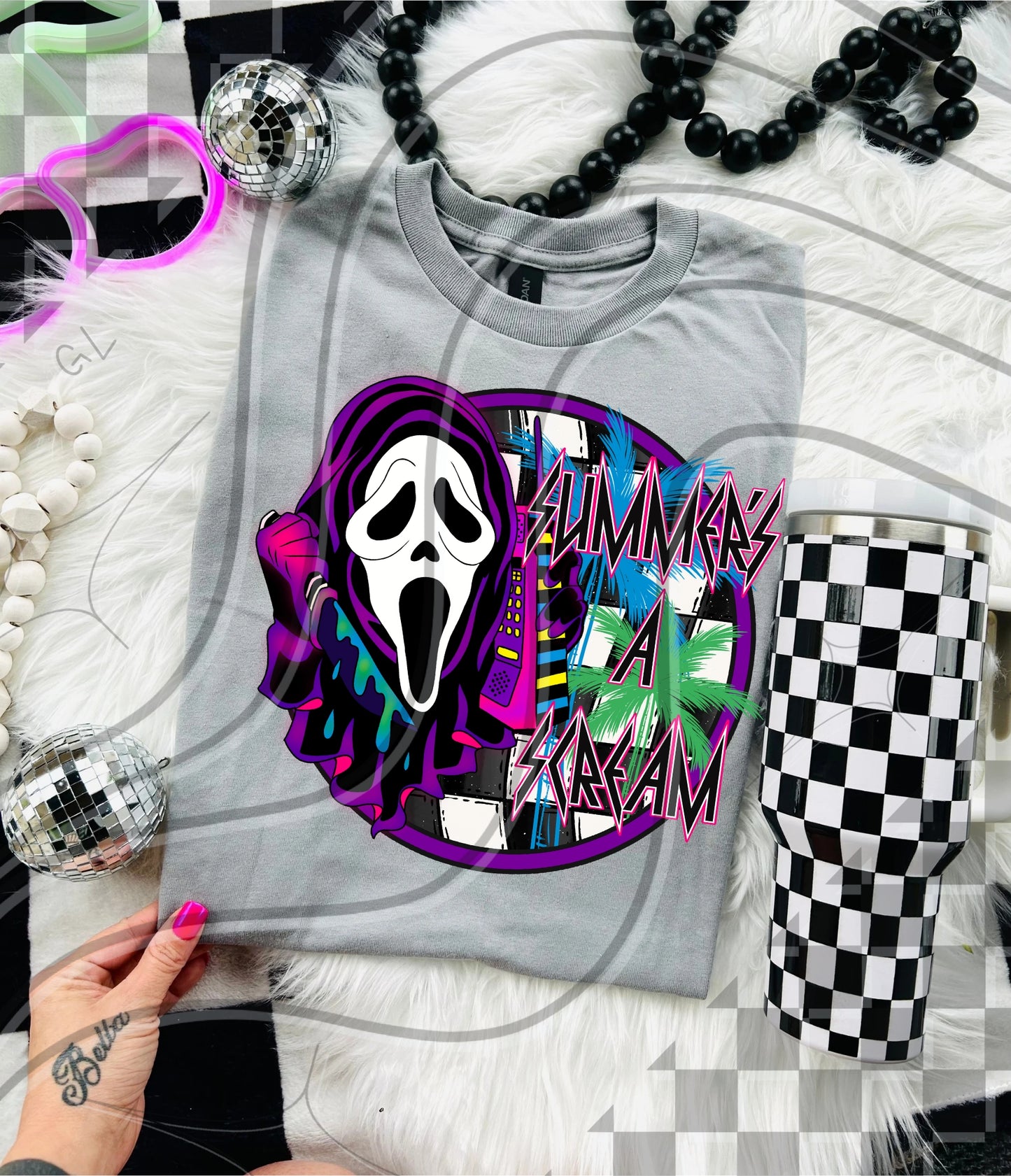 Summer's a Scream-DTF TRANSFER (Spooky Summer Collab)