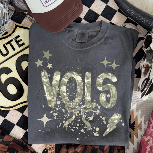 Vols girly camo - DTF TRANSFER (WFD)