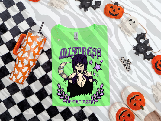Mistress of the dark - DTF TRANSFER (Talk spooky to me collab)