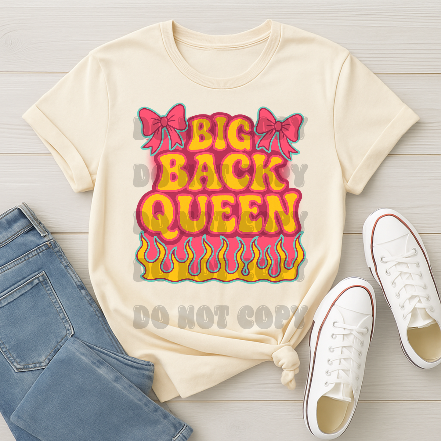 Big back queen - DTF TRANSFER (WFD)