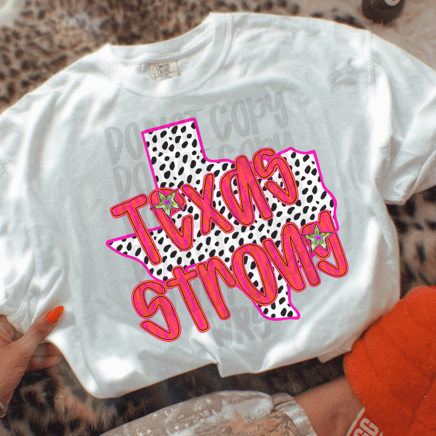 Texas Strong - DTF TRANSFER (BBDC)