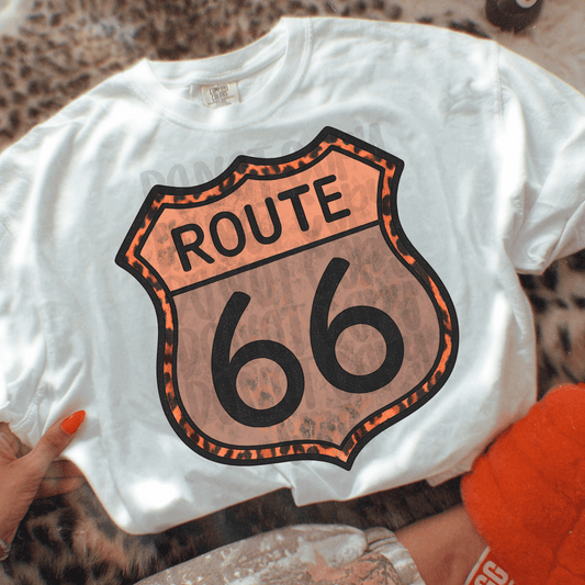 Route 66 - DTF TRANSFER (BBDC)