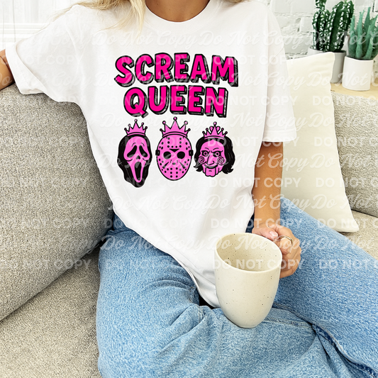Scream Queen - DTF TRANSFER (BYD)