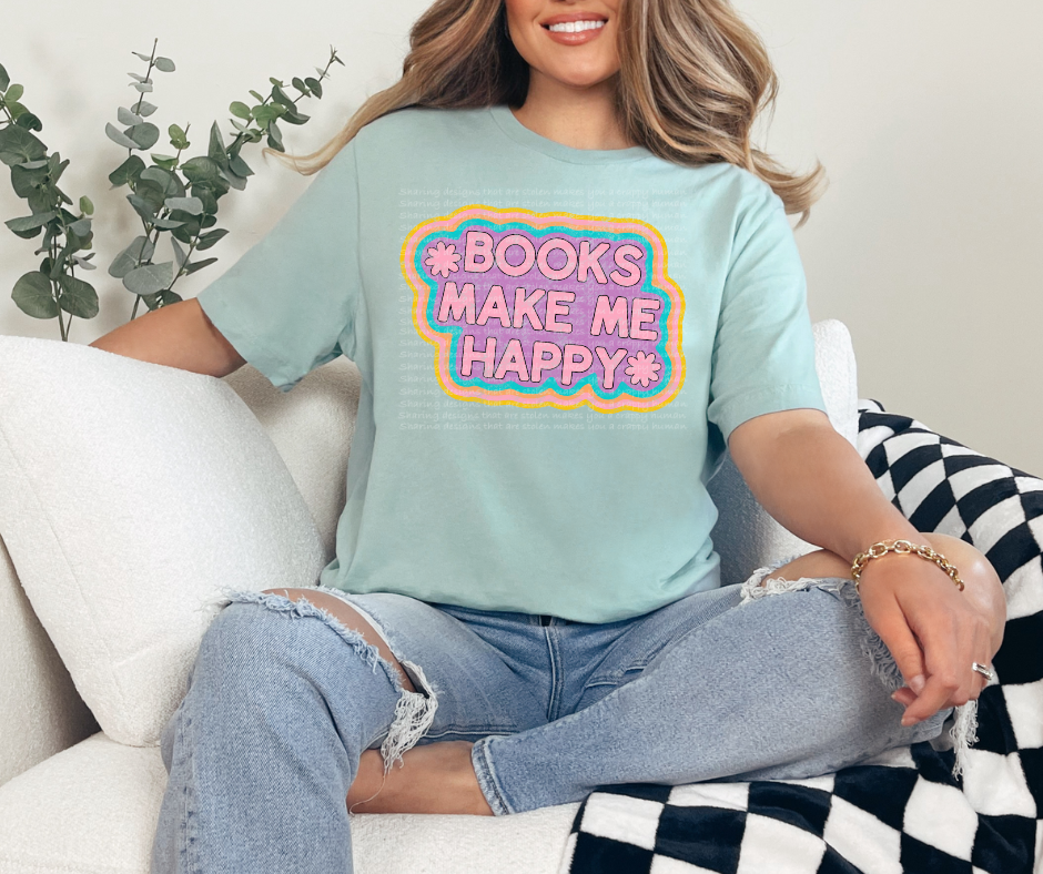 Books make me happy-TRANSFER (LDC/F23)