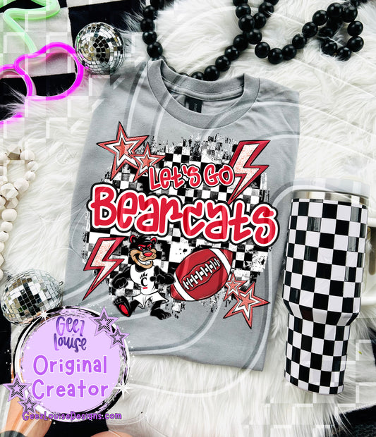 Let's go Bearcats - DTF TRANSFER (GL925)