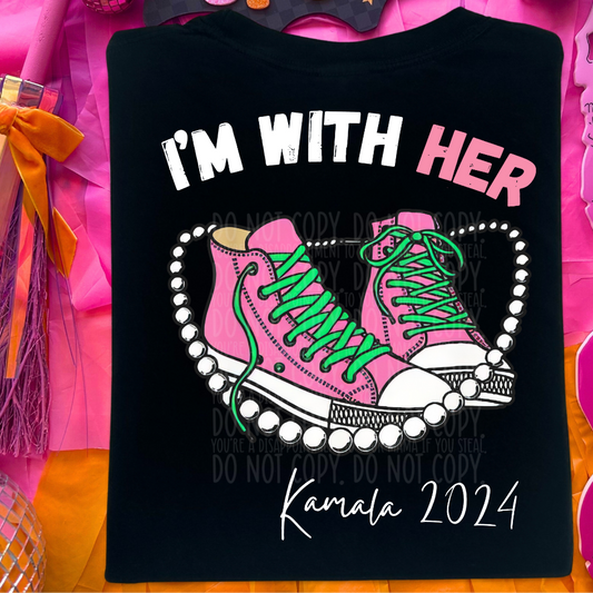 Kamala I'm with her
