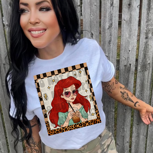 Mermaid Princess - DTF TRANSFER (Coffee princess bundle SAVED)