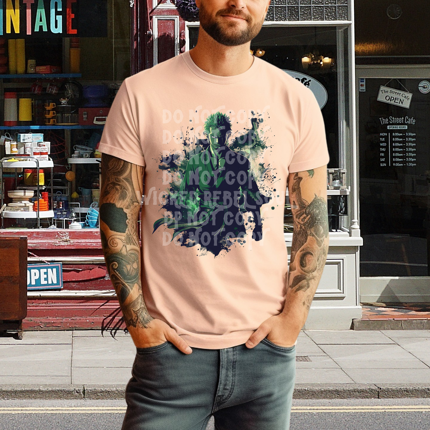 OP Anime (choose your design) DTF TRANSFER