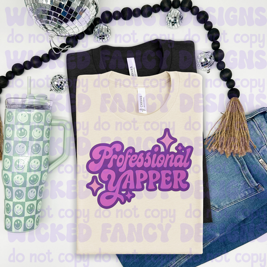 Professional yapper - DTF TRANSFER (WFD)