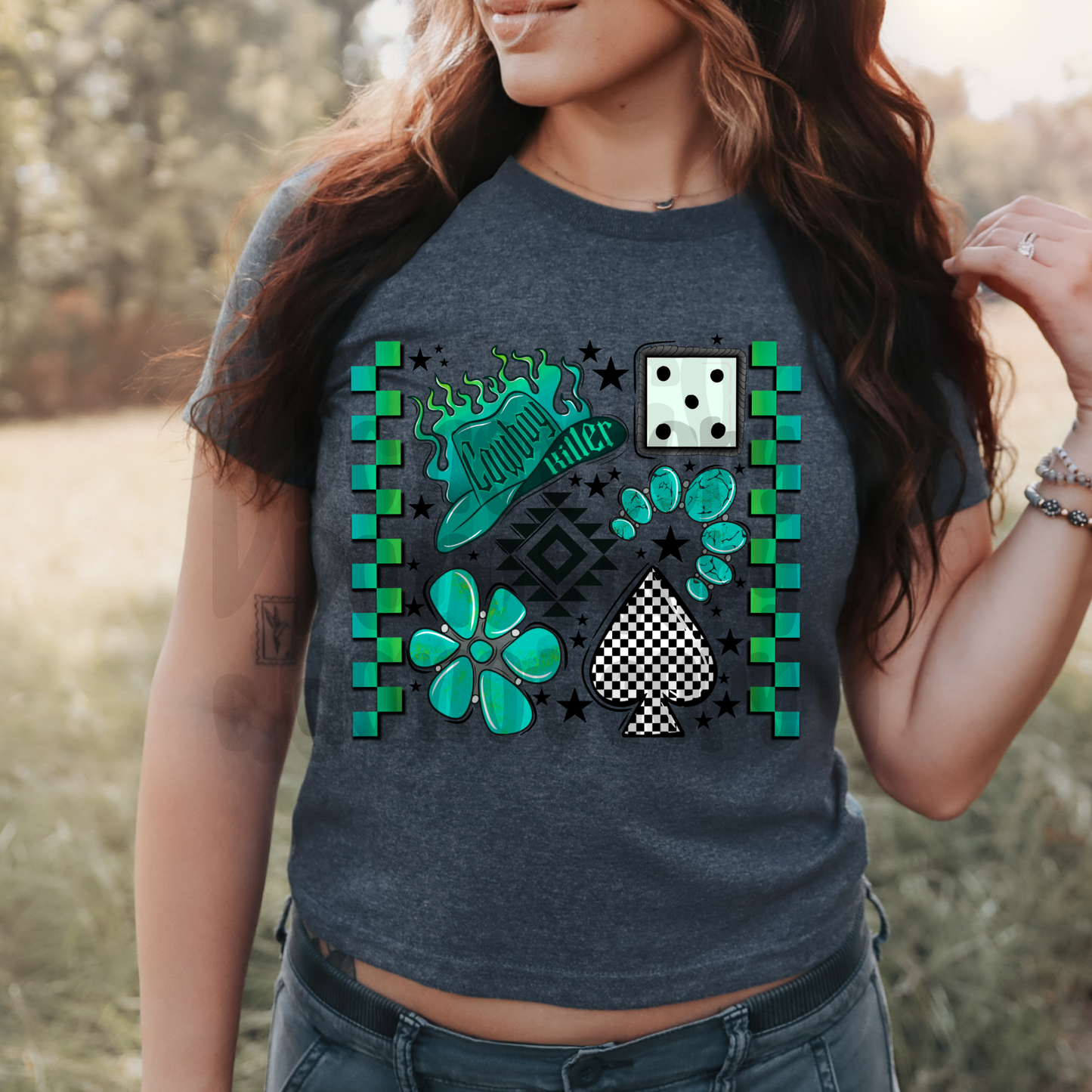 Howdy western collage - DTF TRANSFER (BWDD)