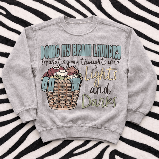 Doing my brain laundry - DTF TRANSFER (SCRLW)