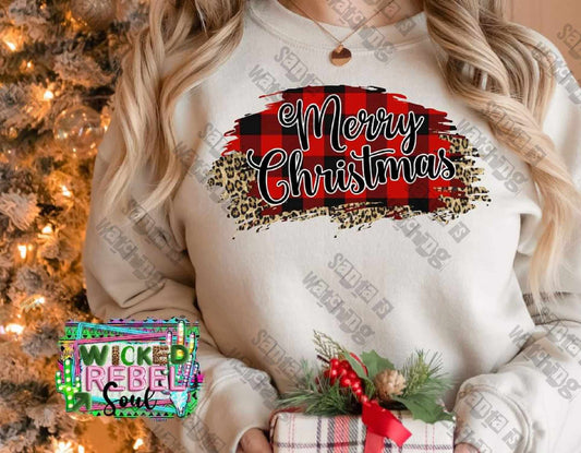 Merry Christmas - DTF TRANSFER ONLY (WRS)