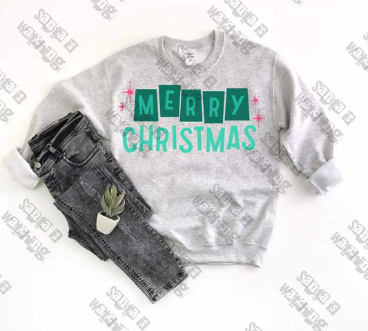 Merry Christmas  - DTF TRANSFER ONLY (WRS)