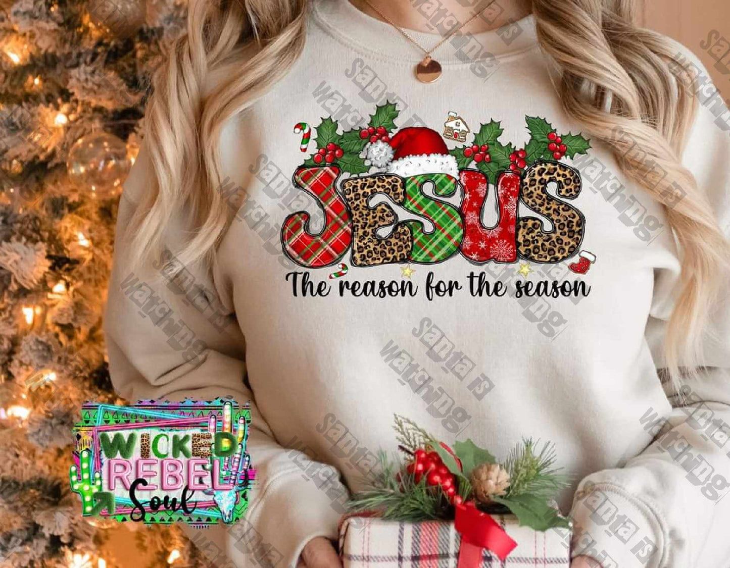 Jesus is the reason for the season - DTF TRANSFER ONLY