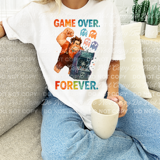 Game over forever - DTF TRANSFER (BYD)