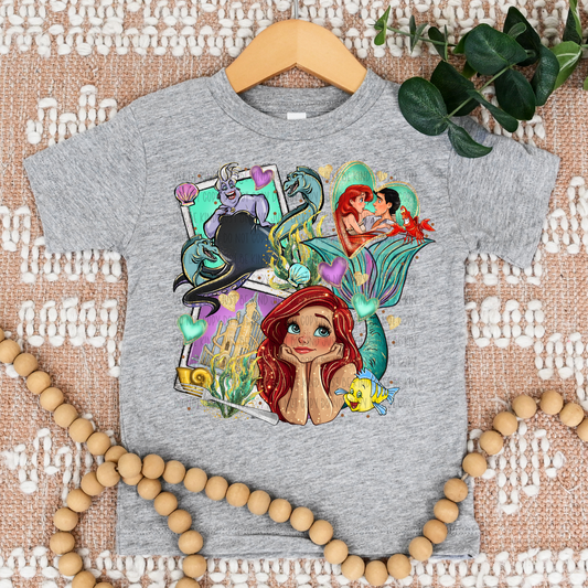 Mermaid Princess - DTF TRANSFER (ALL THINGS DIZ SSDD)