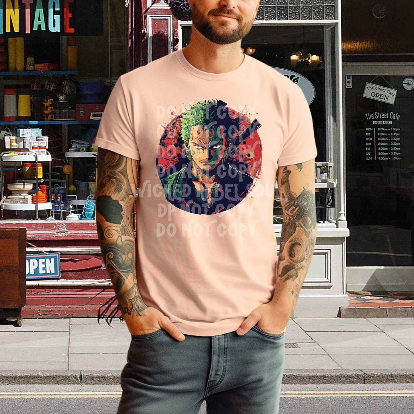 OP Anime (choose your design) DTF TRANSFER