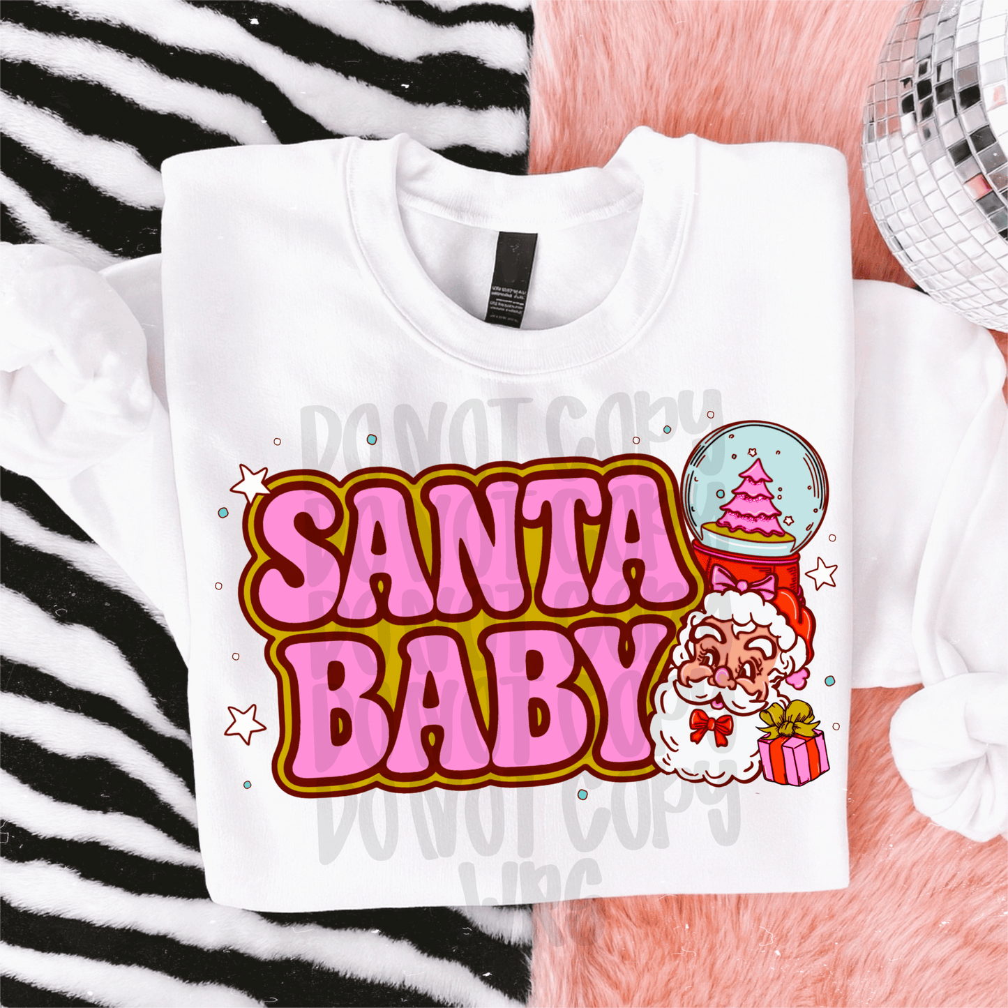 Santa Baby - DTF TRANSFER (BBDC)