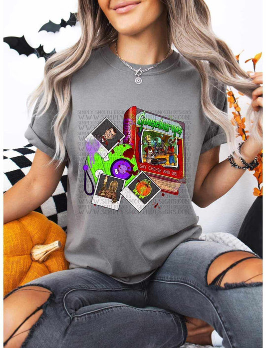 Goosebumps pictures and books - DTF TRANSFER (RTD/SSD)