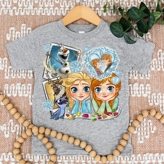 Ice Princesses - DTF TRANSFER (ALL THINGS DIZ SSDD)