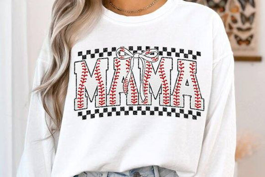 Baseball Mama - DTF TRANSFER (CFD)