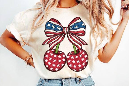America Cherry - DTF TRANSFER (CFD)