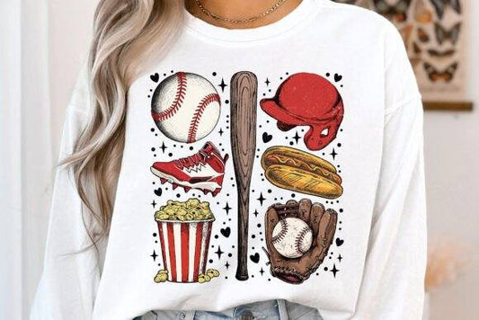 Baseball collage - DTF TRANSFER (CFD)