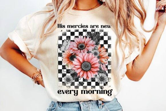 His mercies are new- DTF TRANSFER (CFD)