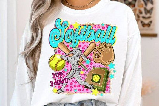 Softball Collage - DTF TRANSFER (CFD)