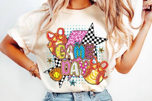 Softball Game Day- DTF TRANSFER (CFD)