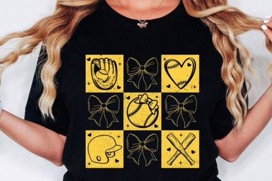 Softball Coquette - DTF TRANSFER (CFD)