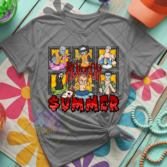 Horror (guys) summer-DTF TRANSFER (Spooky Summer Collab)