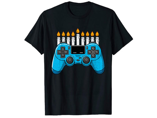 Hanukkah Gamer (DTF TRANSFER)