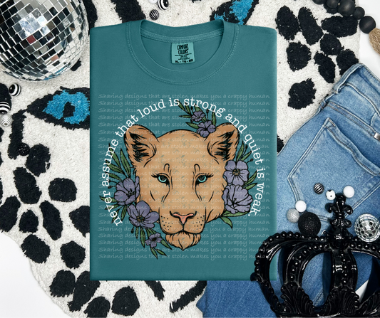 Never assume-DTF TRANSFER (LDC/F23)